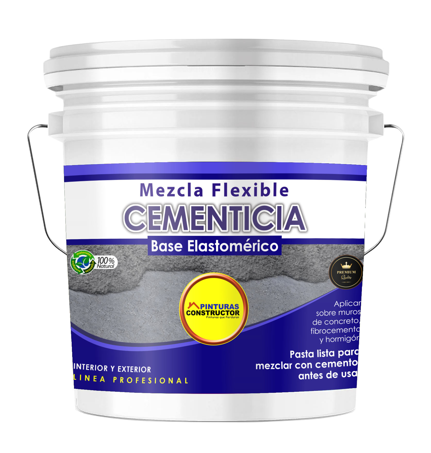 Pasticem Mezcla Cementicia Flexible - Constructor